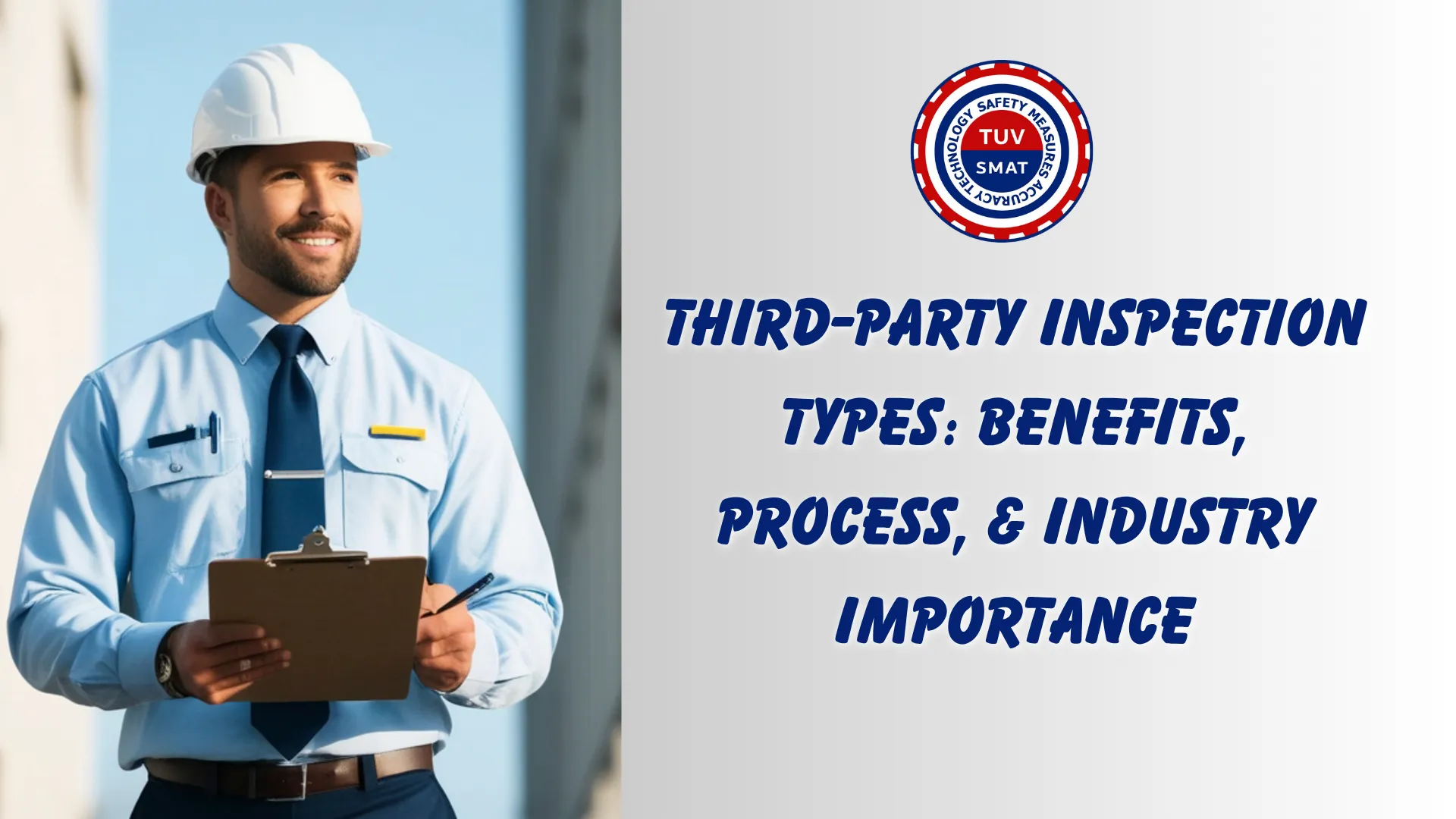 Engineer is doing Third-Party Inspection in SMAT